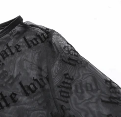 Hate-Love Mesh T-Shirt -Gothic Clothing Store Screen Shot 2019 05 25 at 2.56.22 PM