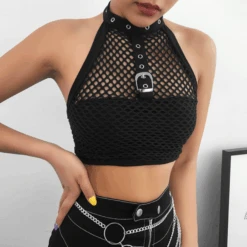 Misery Goth Crop Top -Gothic Clothing Store Screen Shot 2019 06 10 at 6.33.50 PM