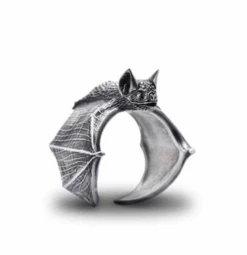 Dwarf Bat Ring -Gothic Clothing Store Screen Shot 2019 06 20 at 12.33.53 PM