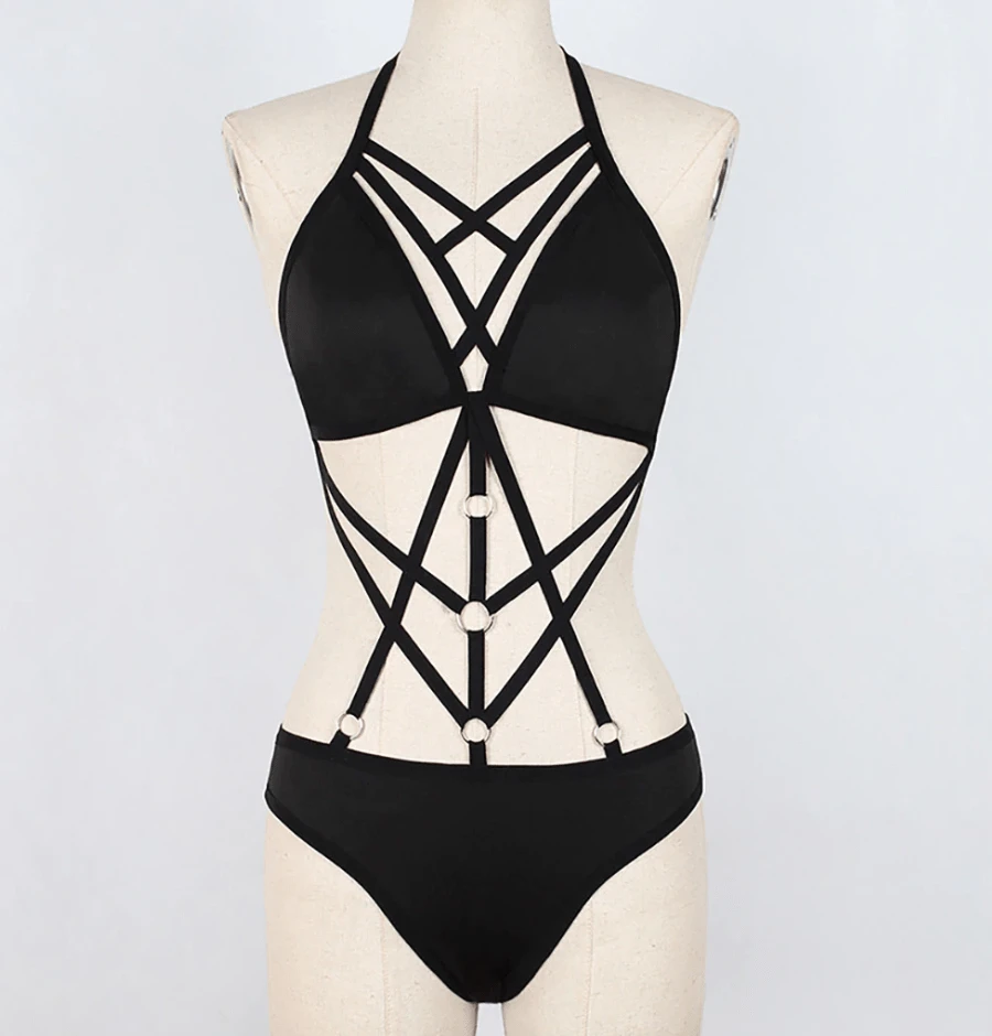 Sweetest Sin Bondage Gothic Lingerie 11 Sweetest Sin Bondage Gothic Lingerie - Image 11