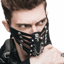 Skull Cage Leather Mask 11 Skull Cage Leather Mask -Gothic Clothing Store Screen Shot 2019 07 03 at 1.58.56 PM