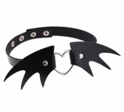 Heart Gothic Choker -Gothic Clothing Store Screen Shot 2019 07 05 at 4.39.39 PM