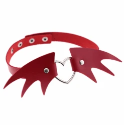 Heart Gothic Choker -Gothic Clothing Store Screen Shot 2019 07 05 at 4.44.32 PM