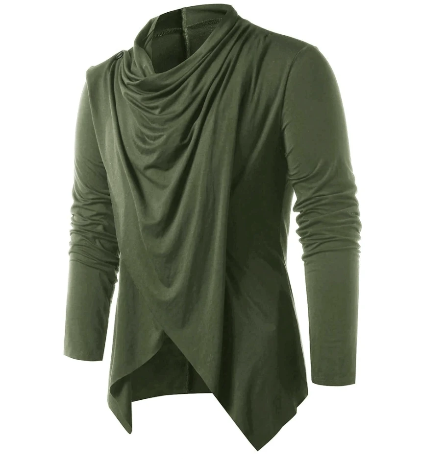 Gothic Long Sleeve Irregular Shirt 5 Gothic Long Sleeve Irregular Shirt - Image 5