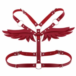 Gothic Wings Leather Harness Bondage 22 Gothic Wings Leather Harness Bondage -Gothic Clothing Store Screen Shot 2019 07 09 at 4.04.03 PM