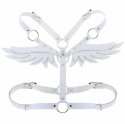 Gothic Wings Leather Harness Bondage 21 Gothic Wings Leather Harness Bondage -Gothic Clothing Store Screen Shot 2019 07 09 at 4.17.19 PM