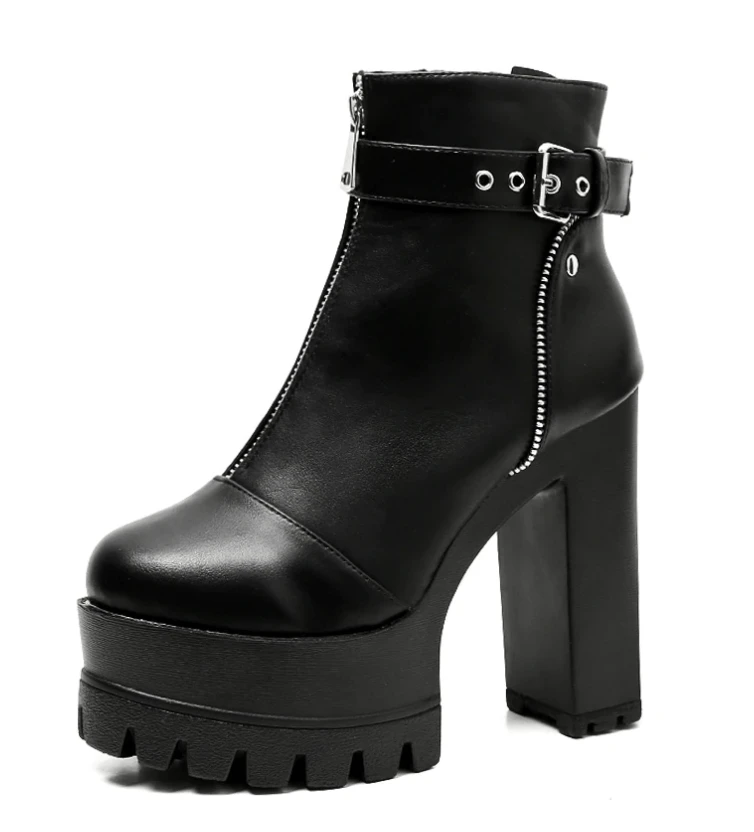 Minerva High Platform Boots 2 Minerva High Platform Boots - Image 2