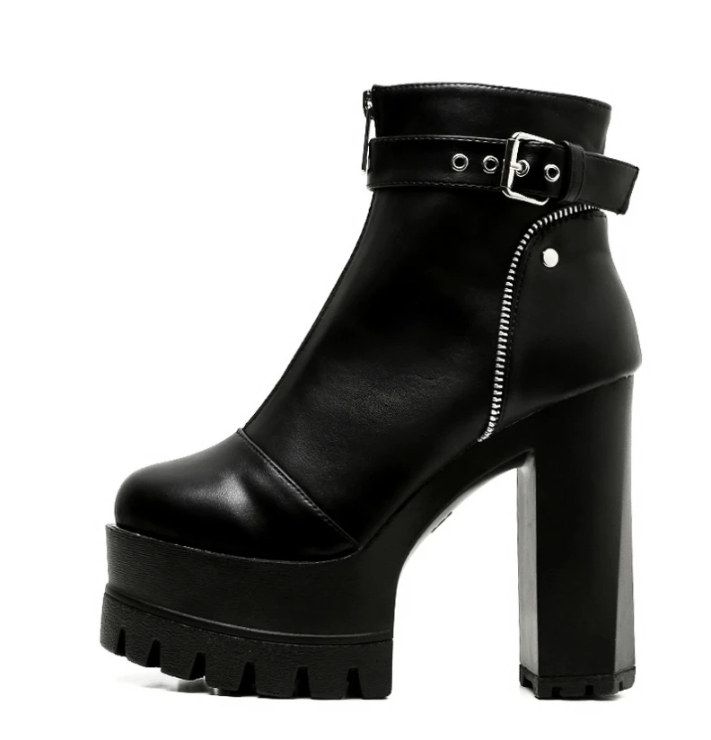 Minerva High Platform Boots 4 Minerva High Platform Boots - Image 4