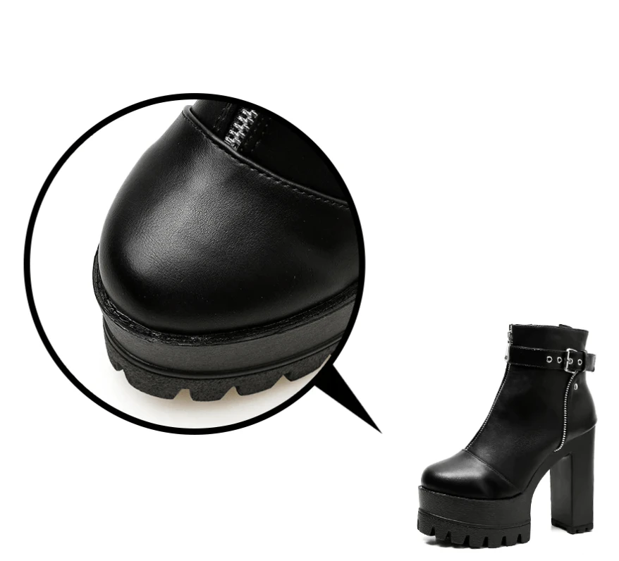 Minerva High Platform Boots 9 Minerva High Platform Boots - Image 9