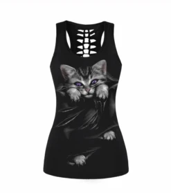 Kitty Addiction Tank Top -Gothic Clothing Store Screen Shot 2019 08 17 at 9.02.07 PM