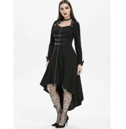 Kyna Long Coat -Gothic Clothing Store Screen Shot 2019 10 25 at 1.28.43 PM