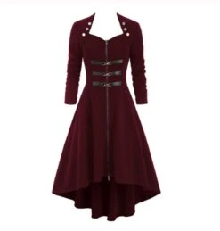 Kyna Long Coat -Gothic Clothing Store Screen Shot 2019 10 25 at 1.29.54 PM