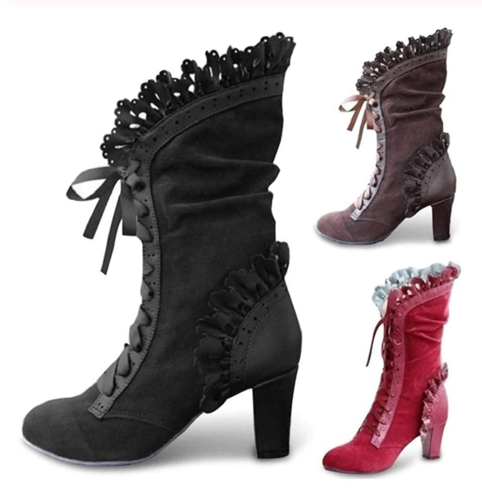 Daisy Suede Leather Boots 6 Daisy Suede Leather Boots - Image 6