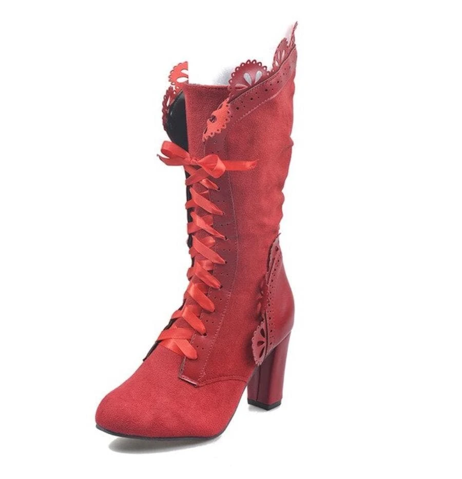 Daisy Suede Leather Boots 5 Daisy Suede Leather Boots - Image 5