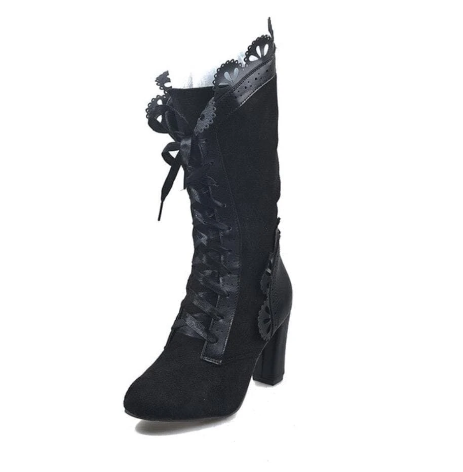 Daisy Suede Leather Boots 2 Daisy Suede Leather Boots - Image 2