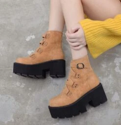 Doing Damage Ankle Boots -Gothic Clothing Store Screen Shot 2019 11 02 at 11.00.57 AM