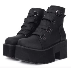Doing Damage Ankle Boots -Gothic Clothing Store Screen Shot 2019 11 02 at 11.01.23 AM