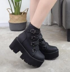 Doing Damage Ankle Boots -Gothic Clothing Store Screen Shot 2019 11 02 at 11.06.52 AM