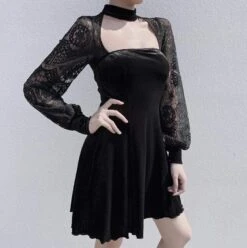 Queen Of The Darkness Dress -Gothic Clothing Store Screen Shot 2019 11 02 at 11.15.27 AM