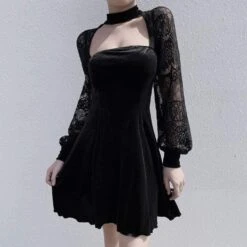 Queen Of The Darkness Dress -Gothic Clothing Store Screen Shot 2019 11 02 at 11.15.34 AM