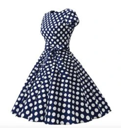 Airlia Polka Dots Dress 14 Airlia Polka Dots Dress -Gothic Clothing Store Screen Shot 2019 11 02 at 12.36.54 PM