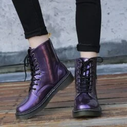 Purely Passion Combat Boots -Gothic Clothing Store Screen Shot 2019 12 04 at 11.49.29 PM