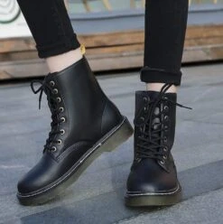 Purely Passion Combat Boots -Gothic Clothing Store Screen Shot 2019 12 04 at 11.52.18 PM