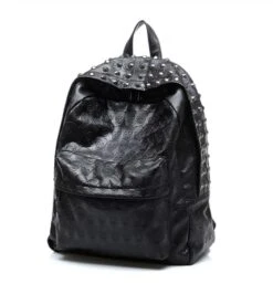Skull Riveted Backpack -Gothic Clothing Store Screen Shot 2019 12 11 at 5.34.44 PM