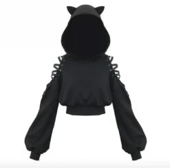 Miss Catty Cat Ear Hoodie -Gothic Clothing Store Screen Shot 2019 12 19 at 3.58.38 PM
