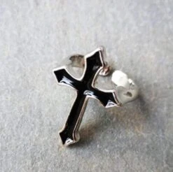 Devotion Cross Ring -Gothic Clothing Store Screen Shot 2019 12 19 at 4.33.54 PM