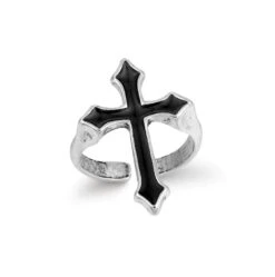 Devotion Cross Ring -Gothic Clothing Store Screen Shot 2019 12 19 at 4.34.28 PM