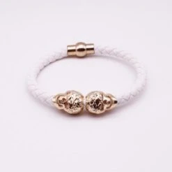 Skull Braided Bracelet -Gothic Clothing Store Screen Shot 2021 10 14 at 11.42.24 AM