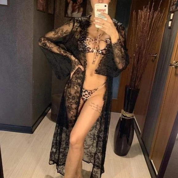 Sea-side Grave Knit Cover-Up 2 Sea-side Grave Knit Cover-Up - Image 2