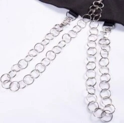 Gothic O-ring And Chain Crop Hoodie 13 Gothic O-ring And Chain Crop Hoodie -Gothic Clothing Store Screenshot 14 59afabe7 e05f 4ba7 9f8b 268e26f47829