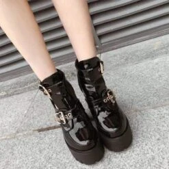 Up To You Ankle Boots 17 Up To You Ankle Boots -Gothic Clothing Store Screenshot 1582