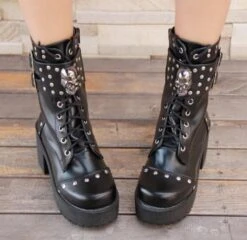 Cramps Gothic Rivet Skull Boots -Gothic Clothing Store Screenshot 17 684919ae 2c2d 4048 b6c5 29eb104bcedc