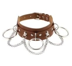 Gothic Chain & Rings Choker Necklace -Gothic Clothing Store Screenshot 18