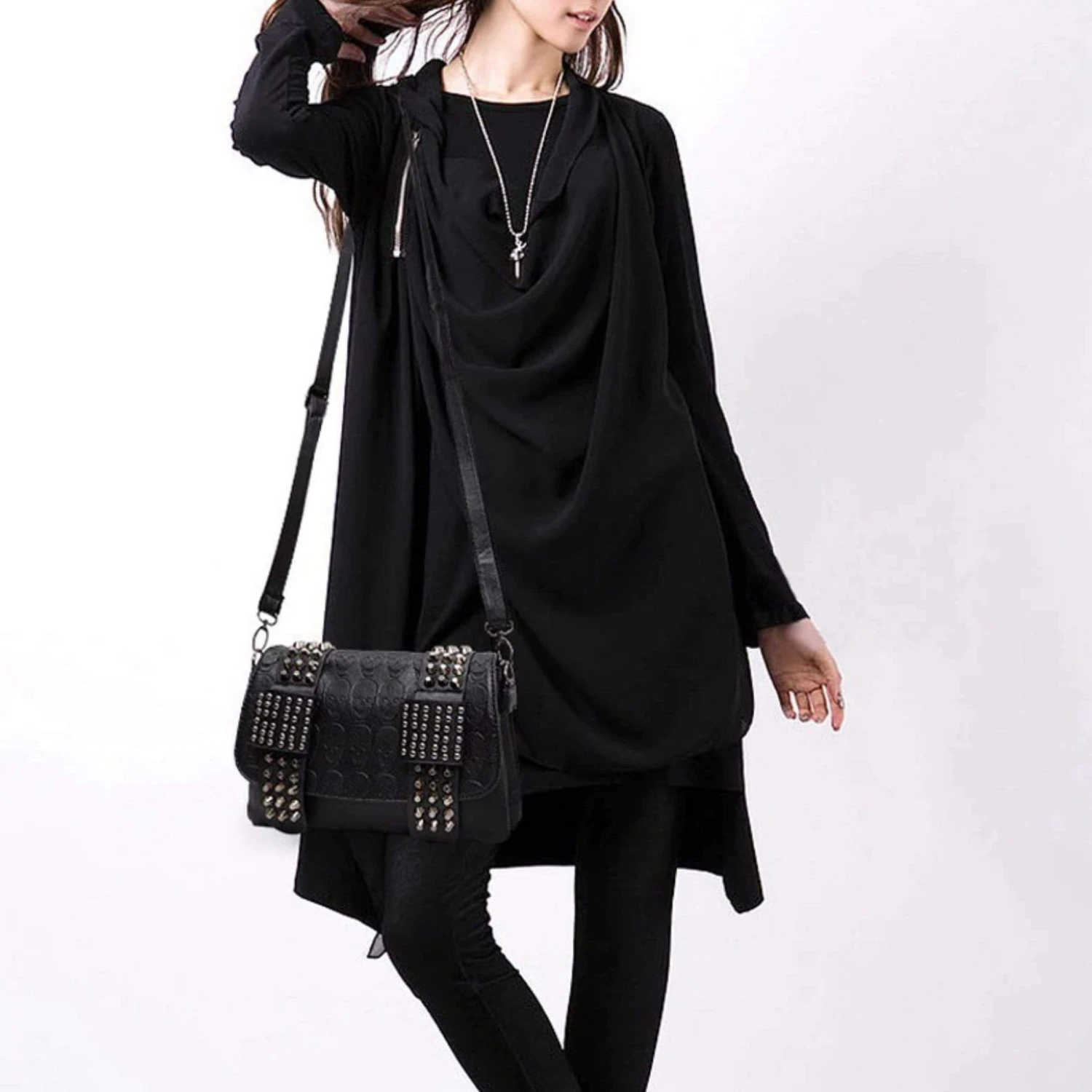 Punk Metal Skull Bag 2 Punk Metal Skull Bag - Image 2