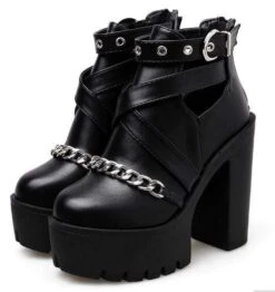 Retribution Chain Boots -Gothic Clothing Store Screenshot 22 5ad028e1 82c1 412b a47a a0c39fee8c15