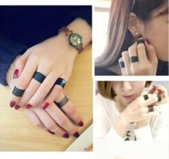 Black Midi Rings -Gothic Clothing Store Screenshot 23 a1d15660 5973 4a48 b541 a8dc96743781