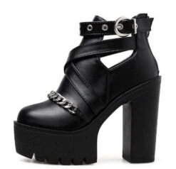 Retribution Chain Boots -Gothic Clothing Store Screenshot 24 755eeed0 3bd8 4299 94ea 7ffafce7b5b4