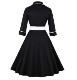 Patchwork Belt Vintage Dress Plus Size -Gothic Clothing Store Screenshot 2 75b6f347 b6dc 4ac6 b0a1 3d2da4d0b3ce