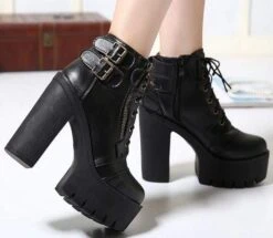 RIOT Gothic Lace Up Platform Boots -Gothic Clothing Store Screenshot 42 30432527 fe92 4fec b2e6 aa67d82a1951