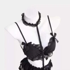 Gothic Lolita Kawaii Ruffles Lingerie Set -Gothic Clothing Store Screenshot 474
