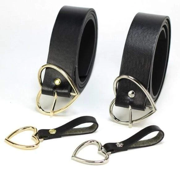 Belt Metal Heart Buckle 6 Belt Metal Heart Buckle - Image 6