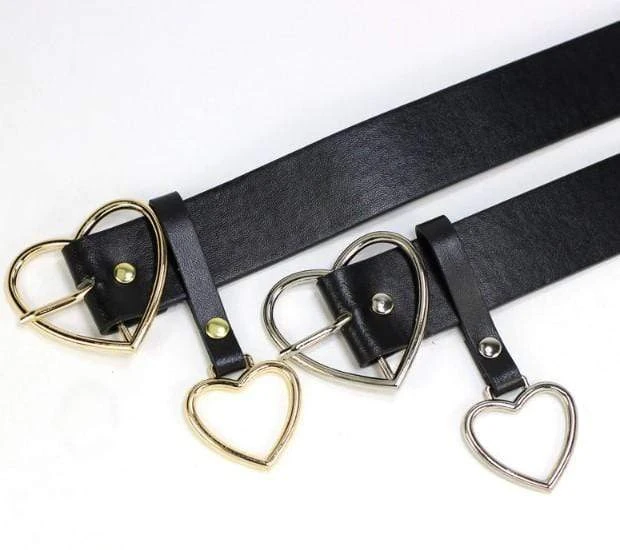 Belt Metal Heart Buckle 1 Belt Metal Heart Buckle