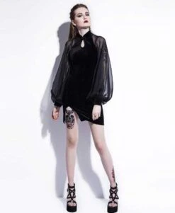 Ancestral Curse Short Dress -Gothic Clothing Store Screenshot 6 60e6411a 10bb 46ee a76a d62e5270d34a