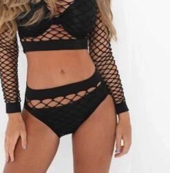 Gothic Two Piece Sexy Black Mesh Bodysuit -Gothic Clothing Store Screenshot 6 c74be656 2c51 4dbb 8b0d 3235b30e0c3c