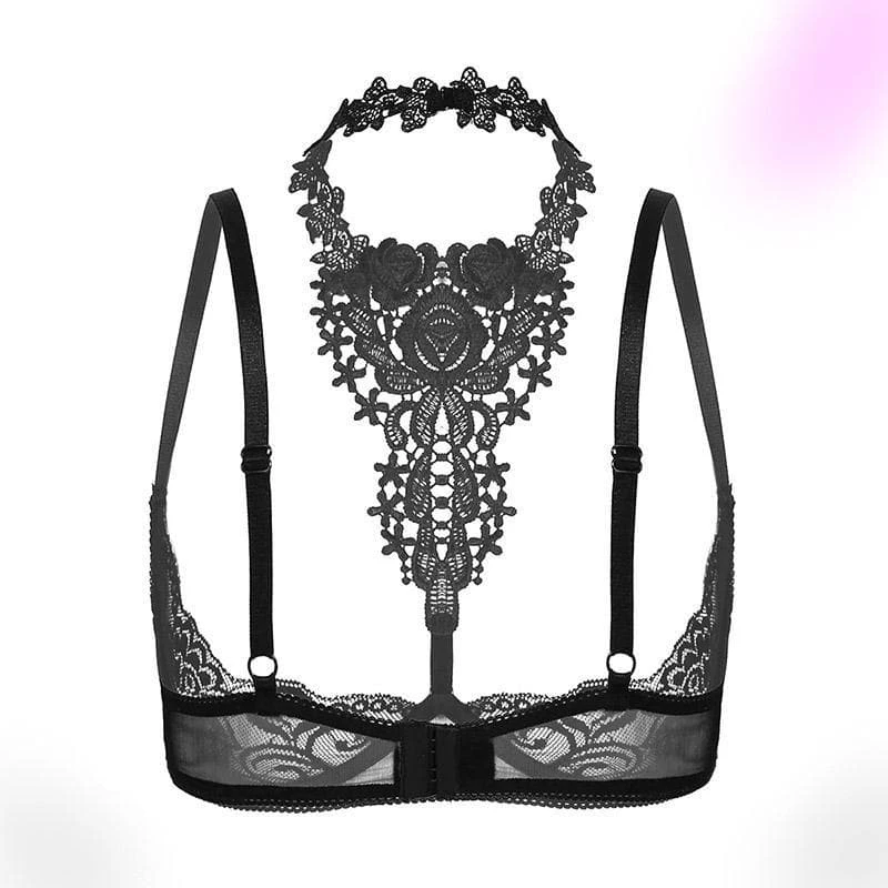 Sexy Underwired Halter Bra 1 Sexy Underwired Halter Bra