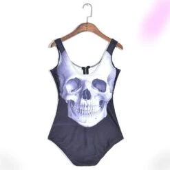 Toxic Skull Swimsuit